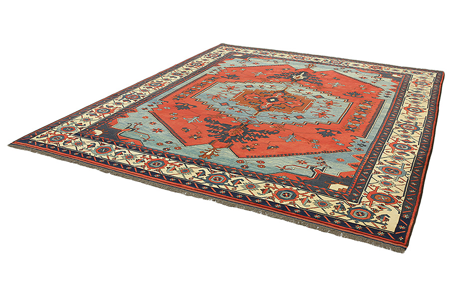 Beshir - Afghan Afghan Carpet 356x293 - Picture 2