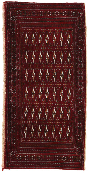 Bokhara - Turkaman Persian Carpet 125x60