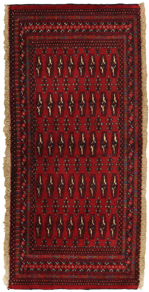 Bokhara - Turkaman Persian Carpet 128x60