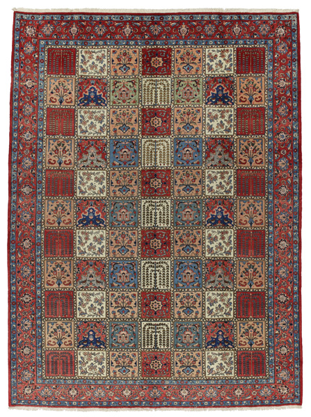 Bakhtiari - Antique Persian Carpet 358x265