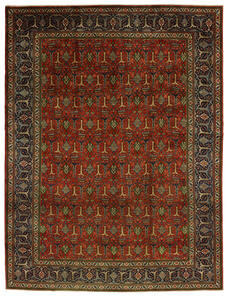 Bijar - Kurdi Persian Carpet 387x300