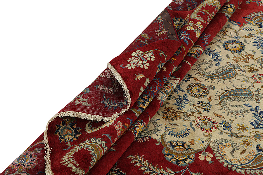 Qum Persian Carpet 392x281 - Picture 4