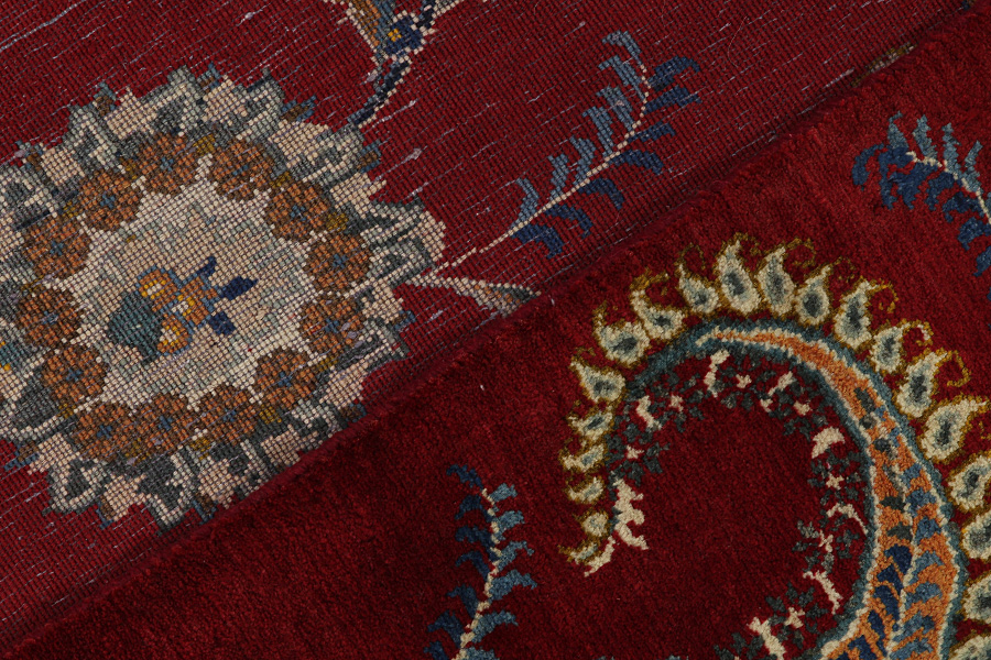 Qum Persian Carpet 392x281 - Picture 5