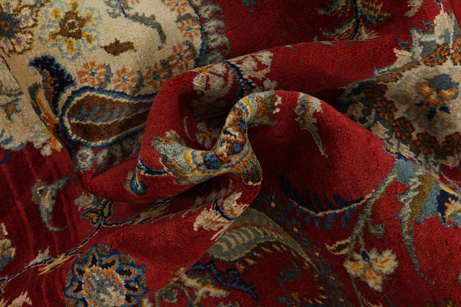 Qum Persian Carpet 392x281 - Picture 6