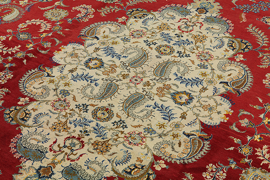 Qum Persian Carpet 392x281 - Picture 8