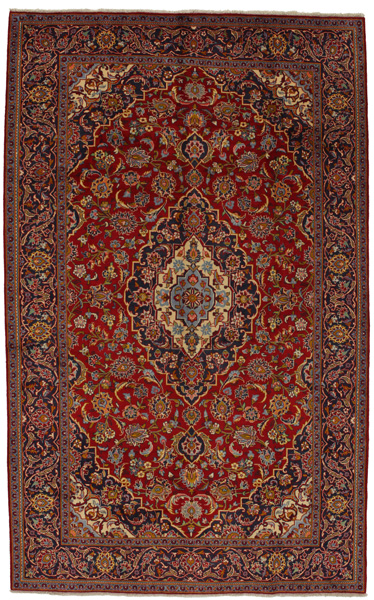 Kashan Persian Carpet 331x205