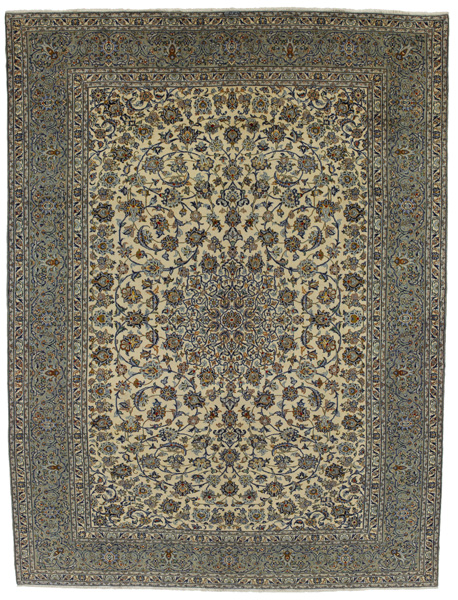 Kashan Persian Carpet 395x291