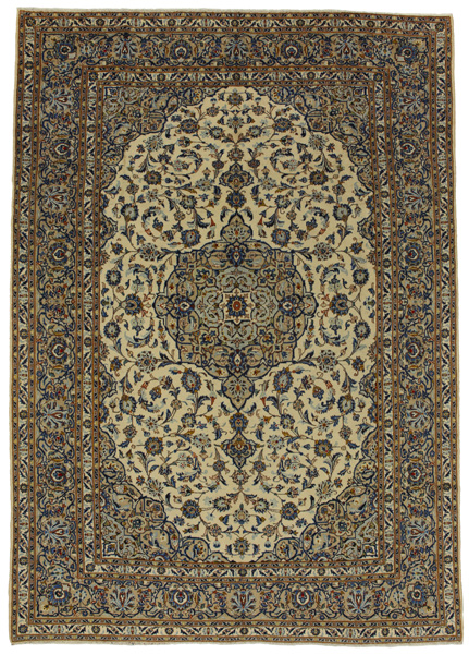 Kashan Persian Carpet 388x275