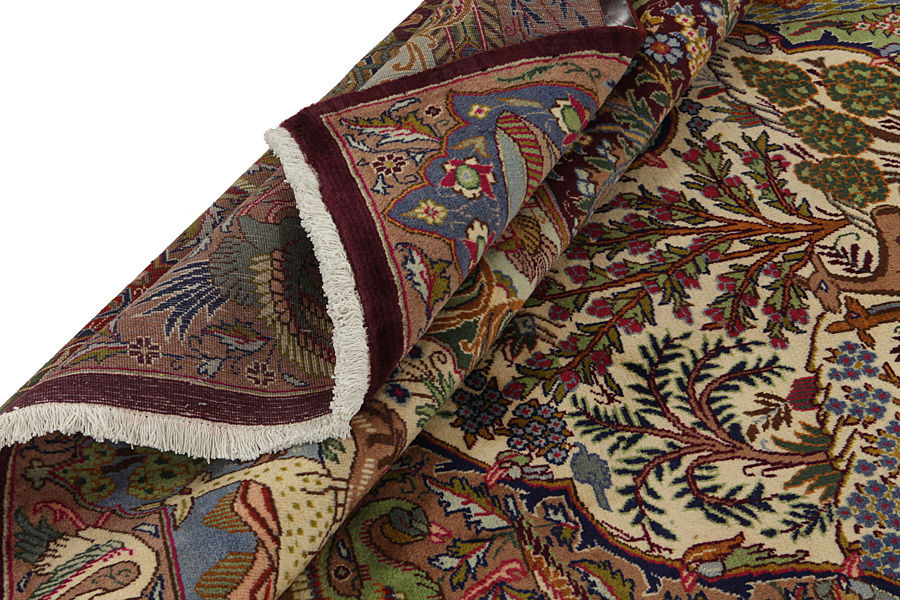 Kashmar - Mashad Persian Carpet 387x295 - Picture 4