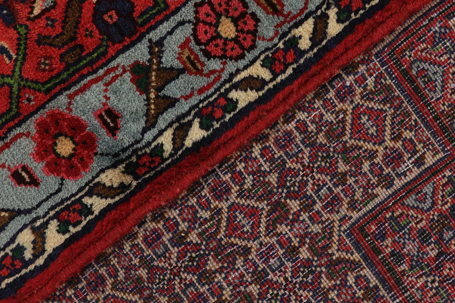 Senneh - Kurdi Persian Carpet 358x252 - Picture 5