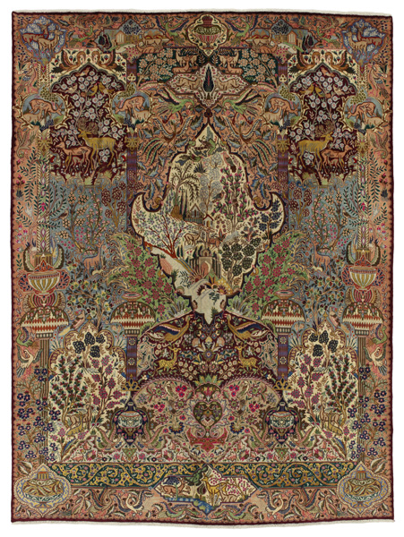 Kashmar - old Persian Carpet 382x294
