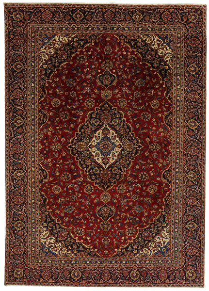 Kashan Persian Carpet 373x273