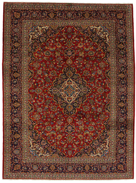Kashan Persian Carpet 358x265