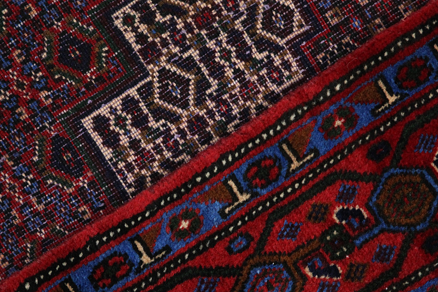 Senneh - Kurdi Persian Carpet 293x202 - Picture 5