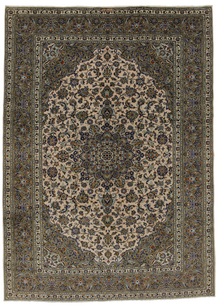 Kashan Persian Carpet 345x247