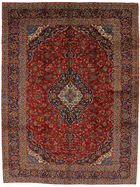 Kashan Persian Carpet 400x296