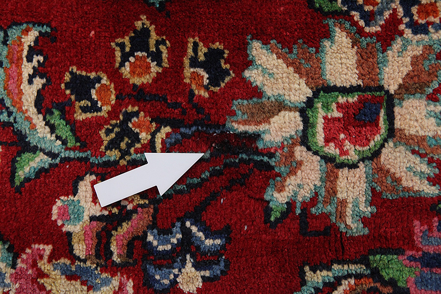 Sarouk - Farahan Persian Carpet 383x288 - Picture 9