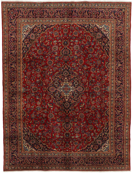 Kashan Persian Carpet 390x289