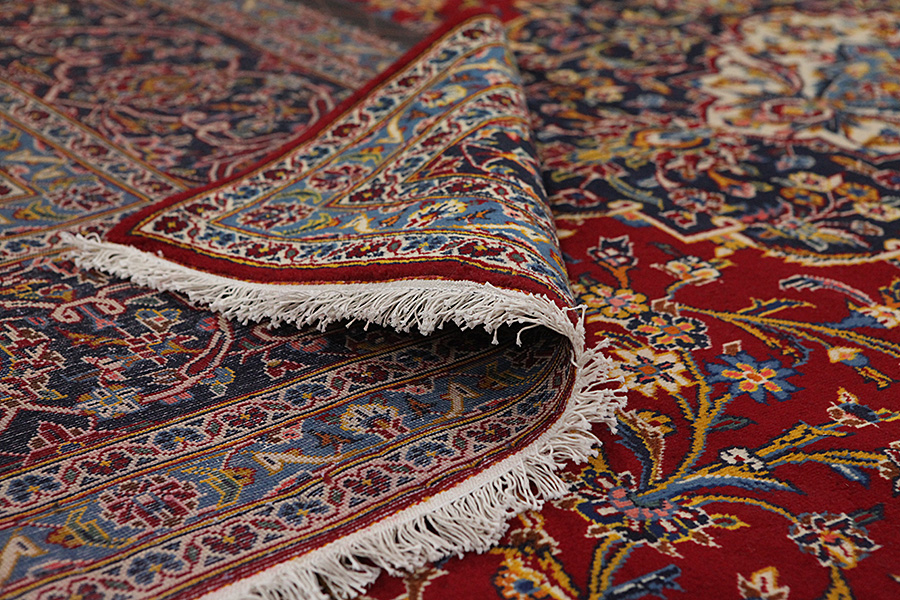 Kashan Persian Carpet 431x300 - Picture 4
