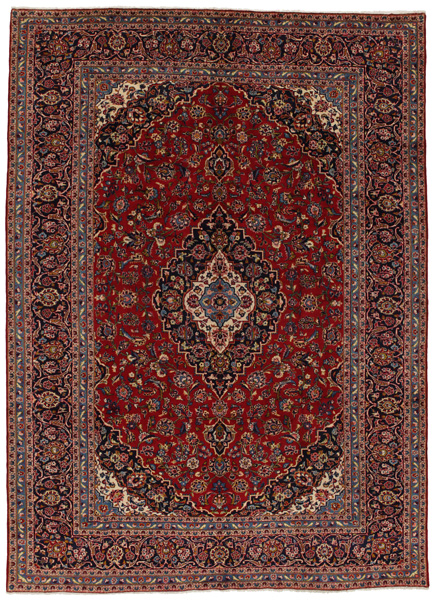 Kashan Persian Carpet 394x284