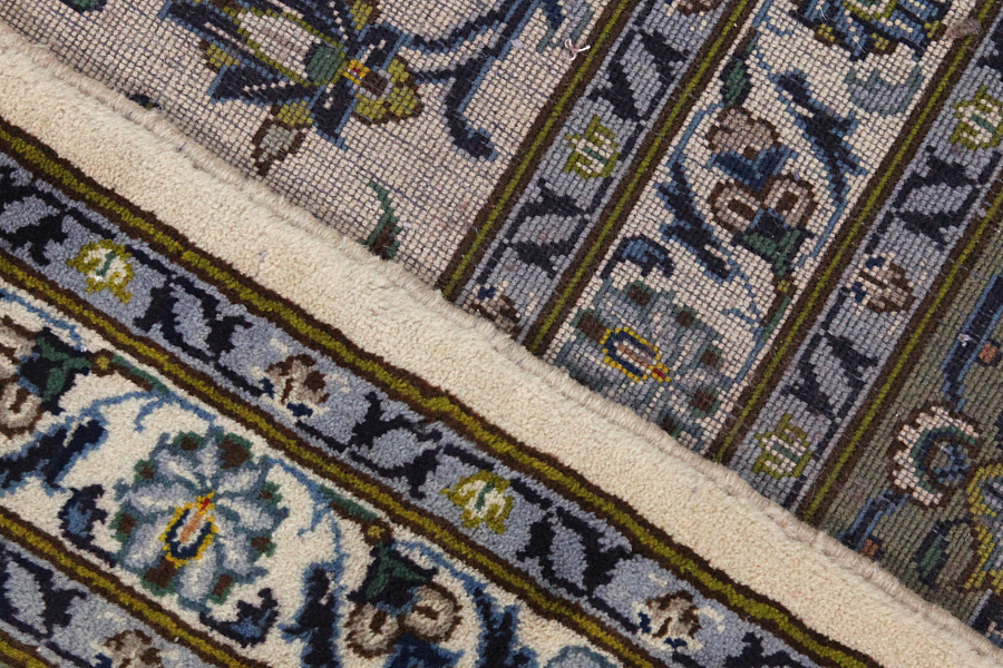 Kashan Persian Carpet 404x307 - Picture 5