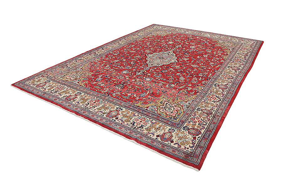 Jozan - Sarouk Persian Carpet 398x282 - Picture 2