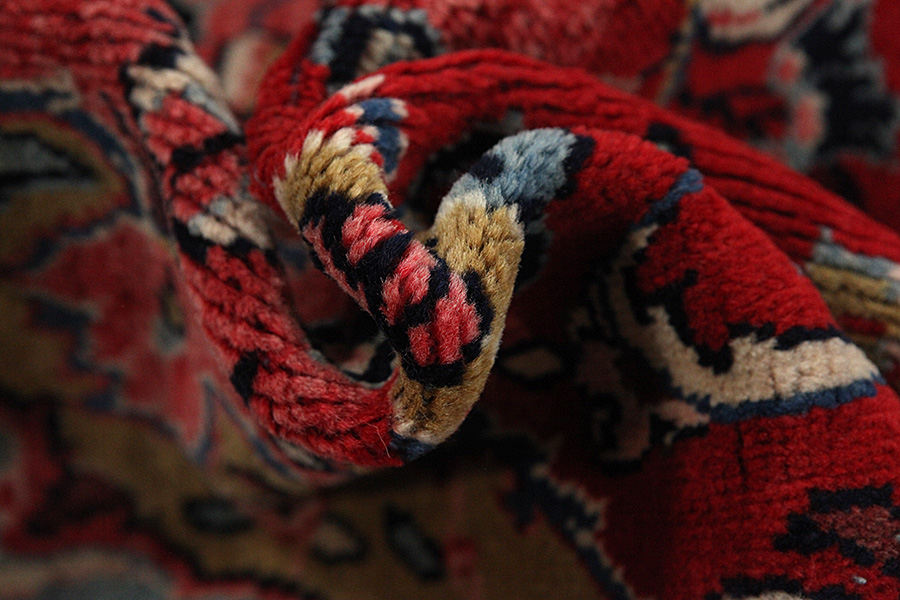 Jozan - Sarouk Persian Carpet 398x282 - Picture 6