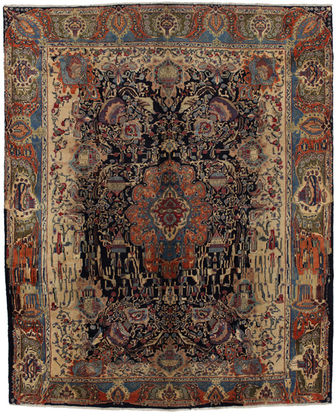 Kashmar Old Persian Carpet Cls1623, Persian Rug Patterns History