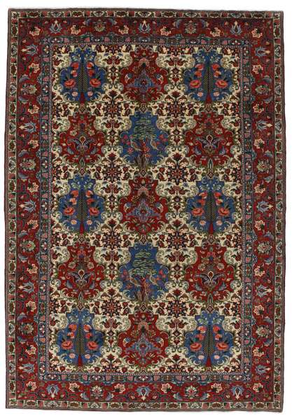 Bakhtiari Persian Carpet 292x200