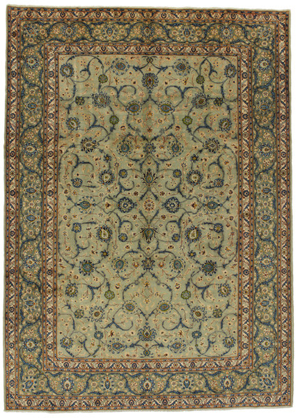 Kashan Persian Carpet 373x267