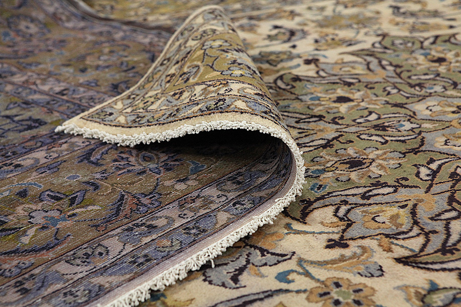 Kashan Persian Carpet 424x290 - Picture 4