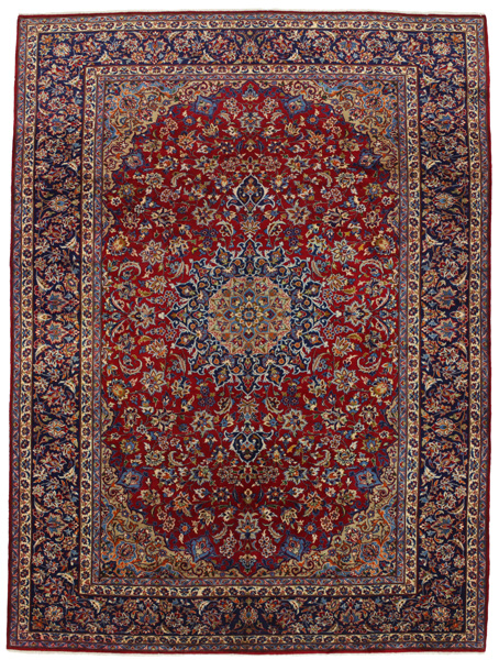 Kashan Persian Carpet 406x300