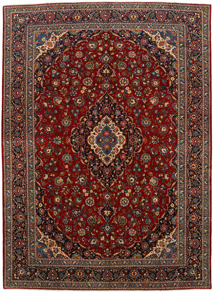 Kashan Persian Carpet 398x293