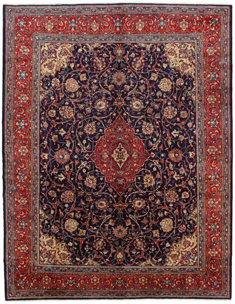 Jozan - Sarouk Persian Carpet 396x303