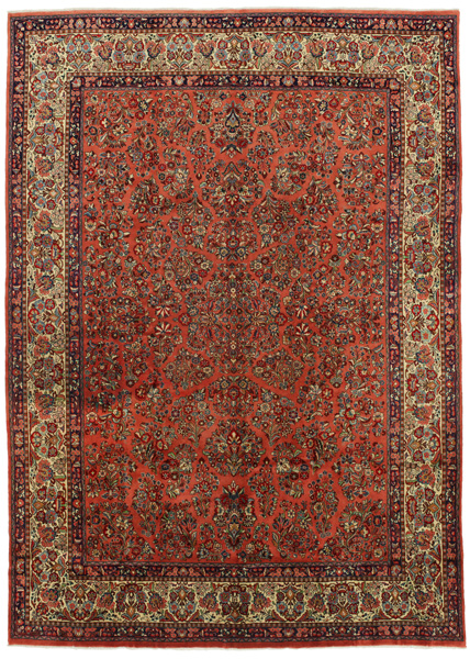 Jozan - Sarouk Persian Carpet 394x294