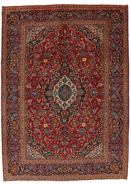 Kashan Persian Carpet 338x242