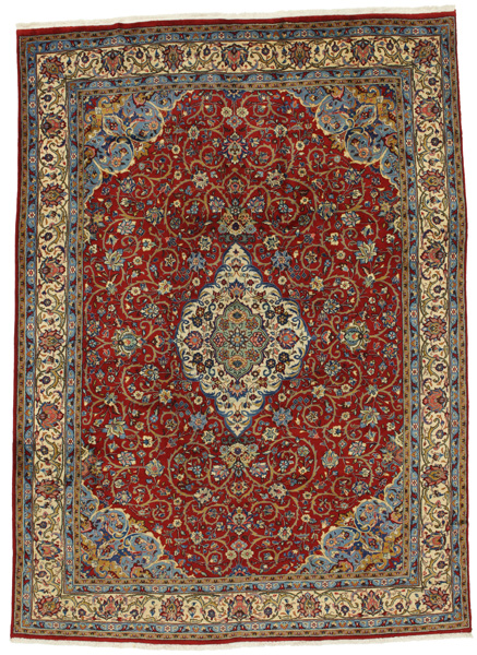 Kashan Persian Carpet 335x242