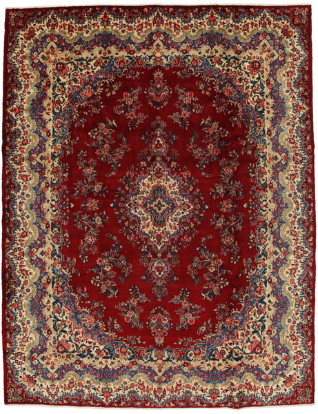 Kerman - Lavar Persian Carpet 355x275
