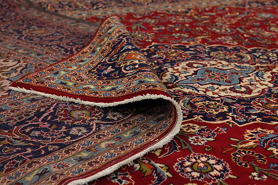 Kashan Persian Carpet 435x303 - Picture 4