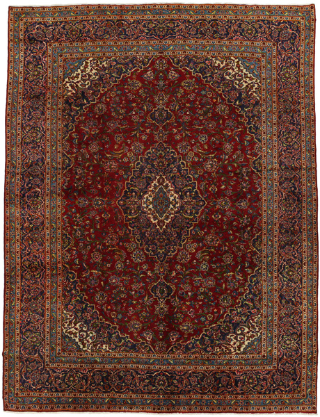 Kashan Persian Carpet 384x296