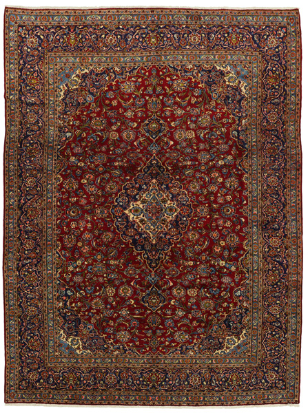 Kashan Persian Carpet 402x299