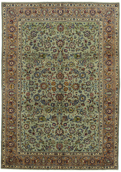 Kashan Persian Carpet 395x277