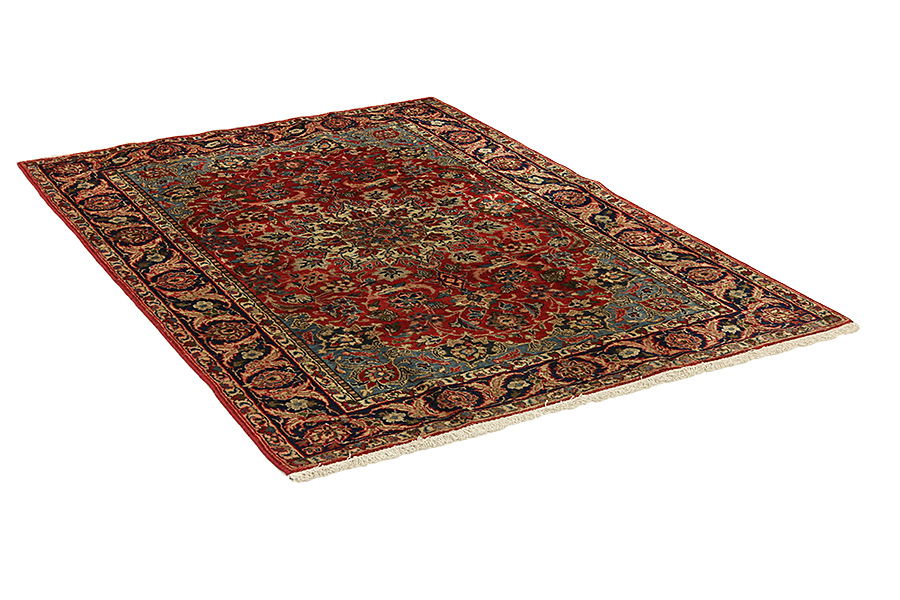 Sarouk - Farahan Persian Carpet 205x147 - Picture 1