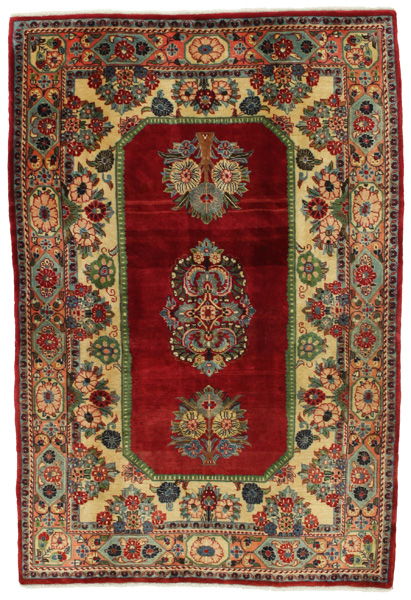 Kerman - Lavar Persian Carpet 195x132