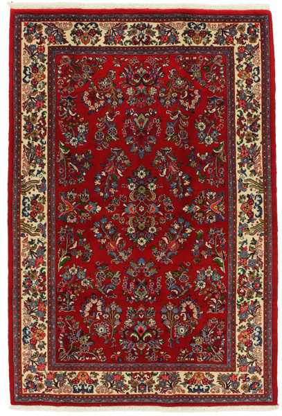 Jozan - Sarouk Persian Carpet 194x130