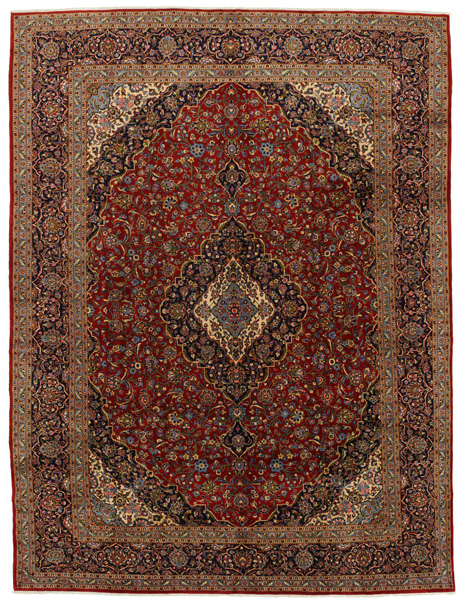 Kashan Persian Carpet 398x301