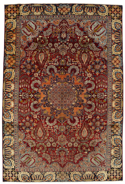 Jozan - Sarouk Persian Carpet 370x252