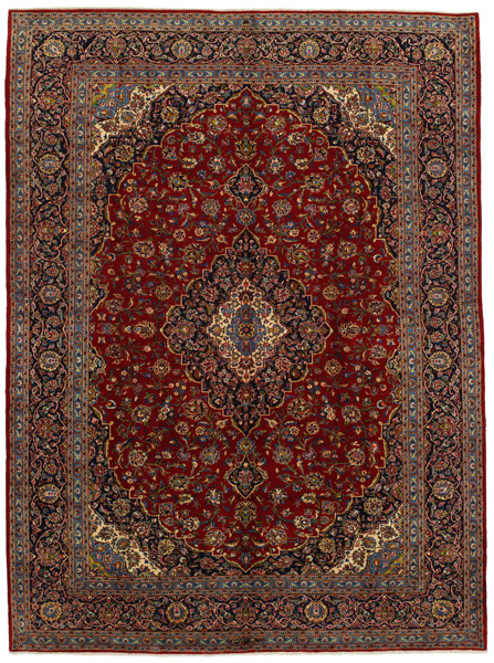 Kashan Persian Carpet 406x294