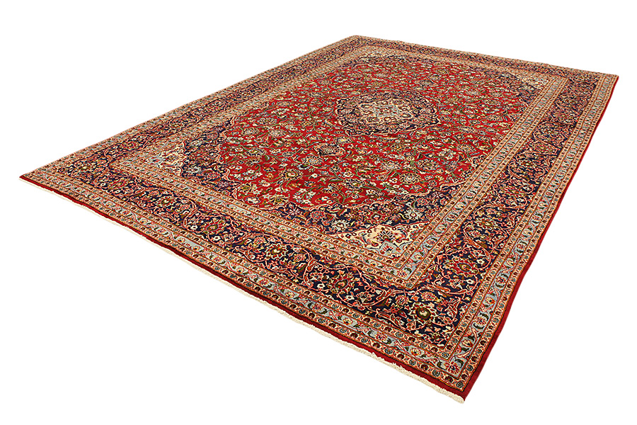 Kashan Persian Carpet 417x294 - Picture 2
