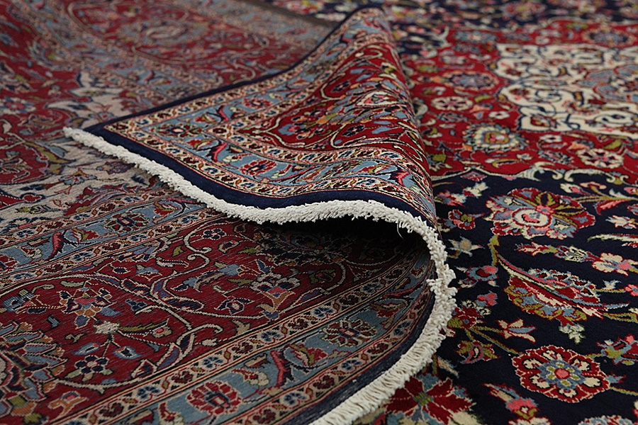 Kashan Persian Carpet 416x300 - Picture 4